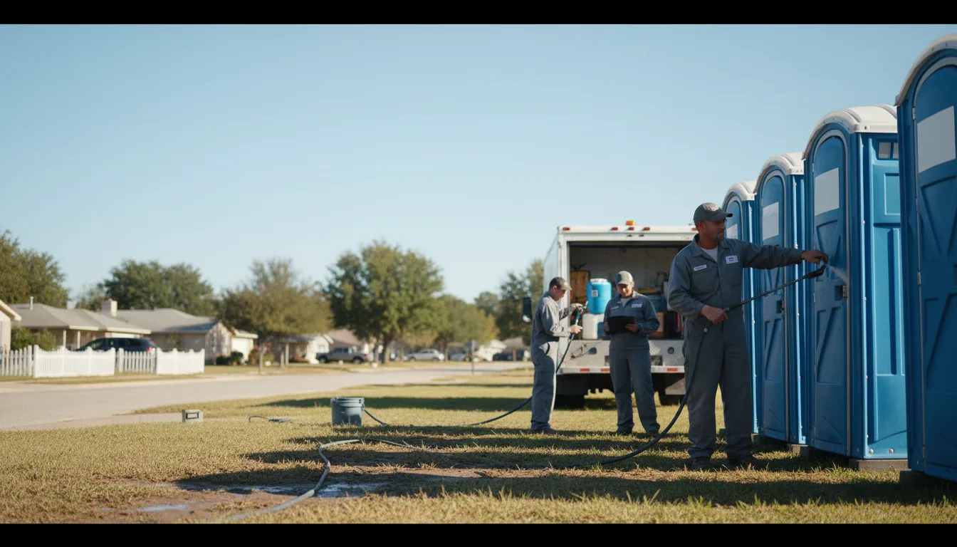 Long-Term Portable Toilet Rental in Monroe, WI near me